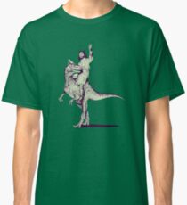 Jesus Riding Dinosaur Classic T-Shirt