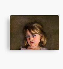 The Look Canvas Print