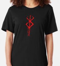 Camiseta ajustada marca de sacrificio berserk