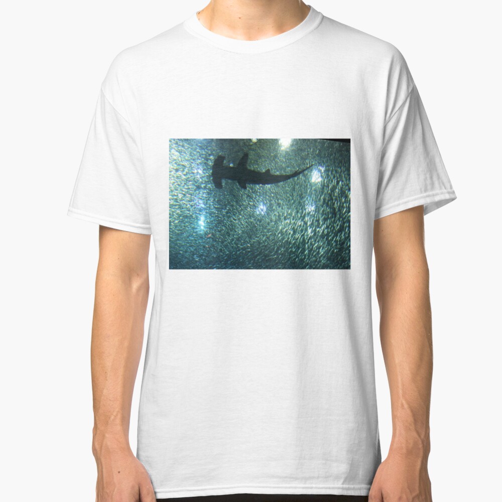Hammerhead in a School Classic T-Shirt