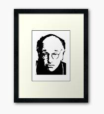 Seinfeld Comedian Larry David Framed Print