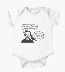 I'm just a Poe boy nobody loves me Baby Body Kurzarm