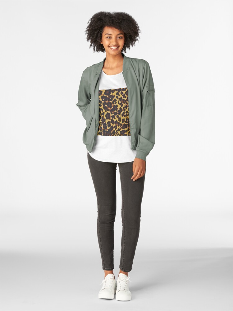 Alternate view of Exotic-ReAL LeOparD Premium Scoop T-Shirt