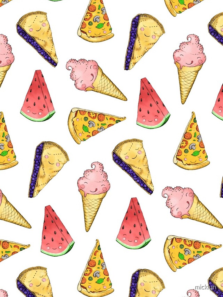 Happy Picnic Triangles by micklyn