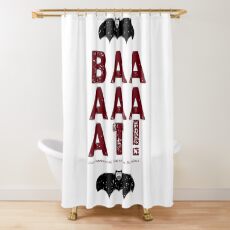 BAT! Shower Curtain
