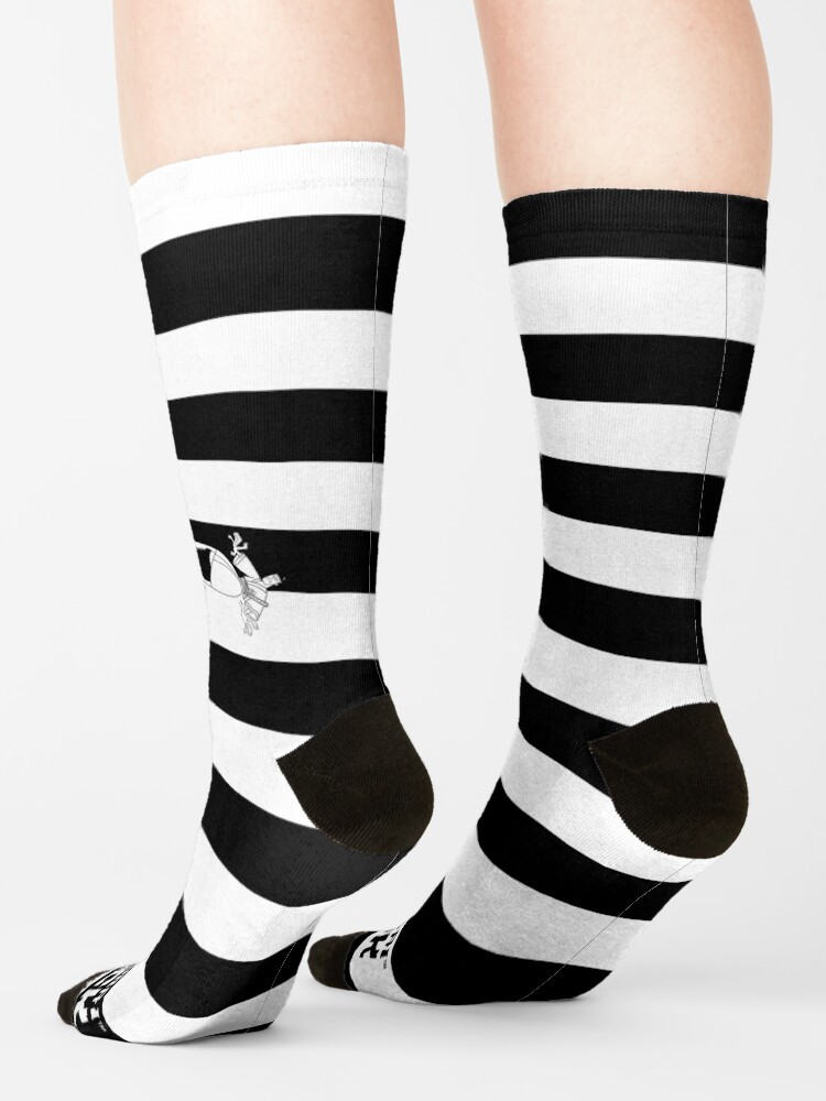 Alternate view of "Flung Him Into the Future" Socks Socks