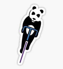 Panda Fixie Sticker