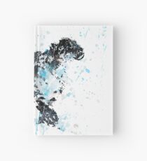 Snow Leopard, watercolor Snow Leopard Hardcover Journal