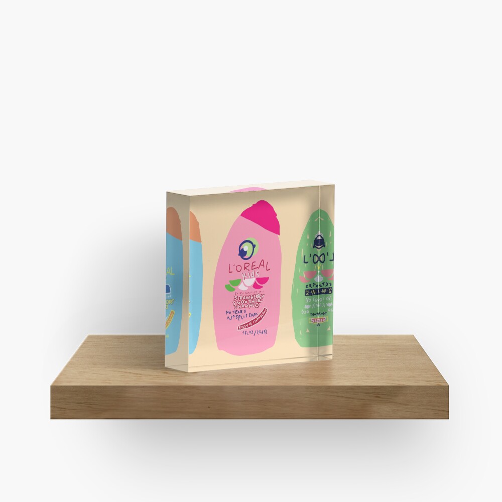 2-in-1 fruit smoothie Acrylic Block