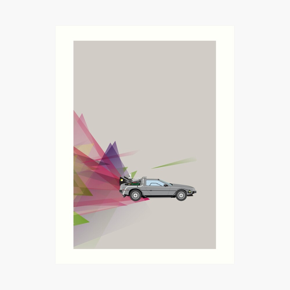 Back to the Future Art Print