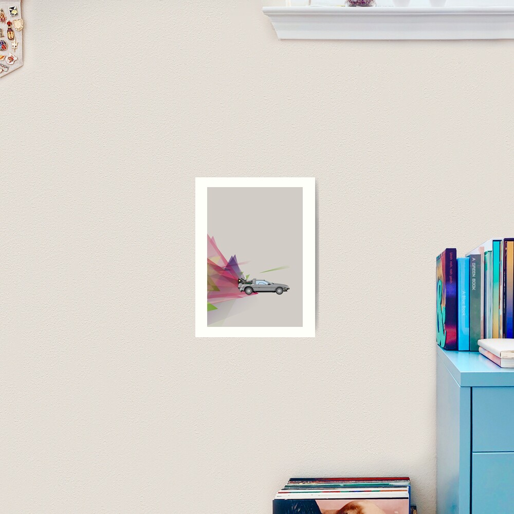 Back to the Future Art Print