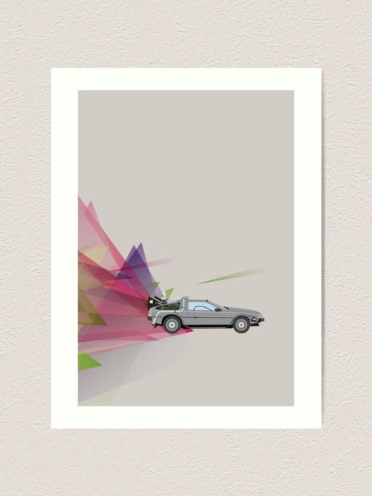 Alternate view of Back to the Future Art Print