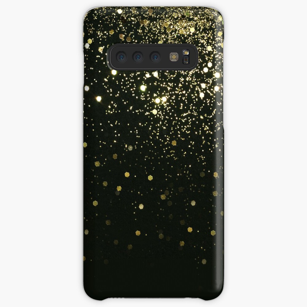 Sparkling Gold Glitter Glam #2 #shiny #decor #art Case & Skin for Samsung Galaxy