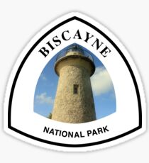Biscayne National Park shield Sticker