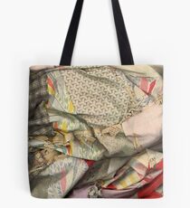 1931 quilt piece Tote Bag