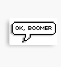 Ok, Boomer Canvas Print