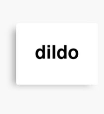 dildo Canvas Print