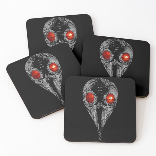 i love the calm before the storm Coasters (Set of 4)