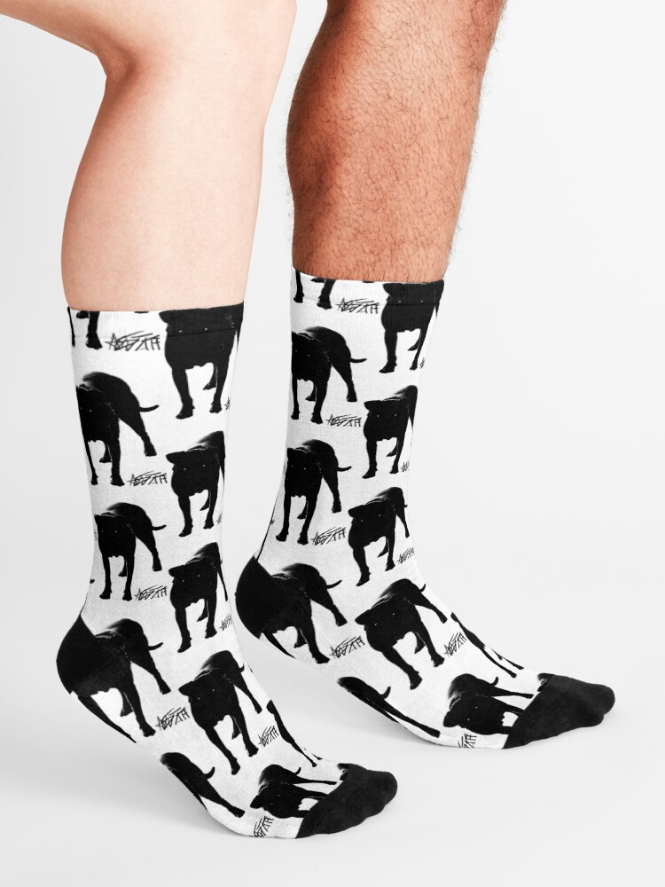 Alternate view of I love my Am Staff Socks