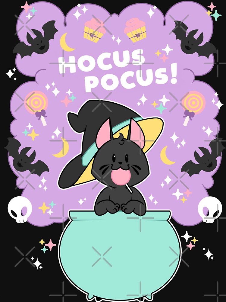 Hocus POCUS! Lucky the Black Cat by PupcakesCupcats