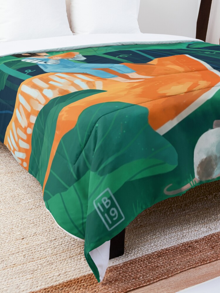 Alternate view of Pumpkin harvest Comforter