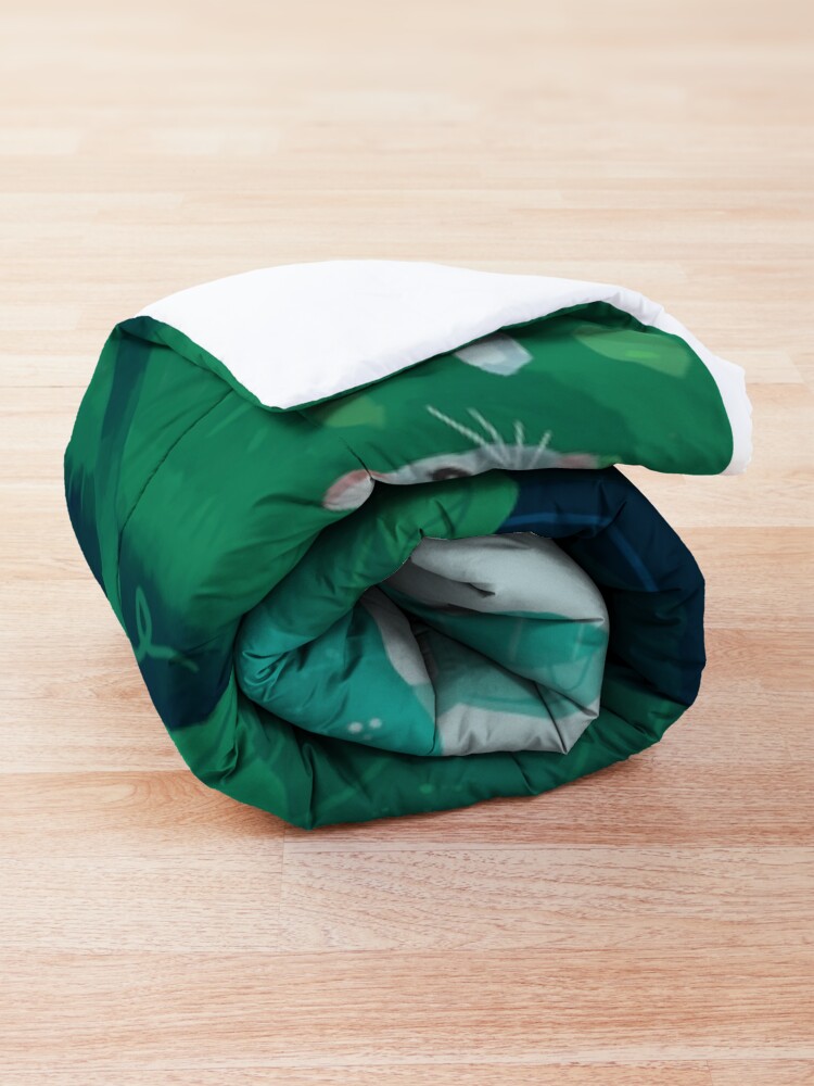 Alternate view of Pumpkin harvest Comforter