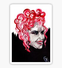 the queen herself Sticker
