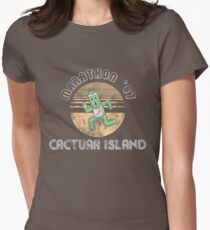 Cactuarathon- Final Fantasy Parody Women's Fitted T-Shirt