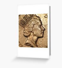 God Save The Queen Greeting Card