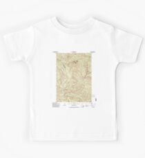USGS Topo Map Oregon Battle Ax 278955 1994 24000 Kids Tee