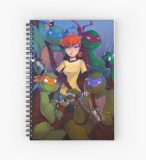 TMNT Team 5 Spiral Notebook