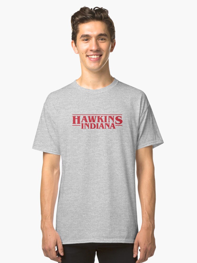 Alternate view of Not in Hawkins Anymore Classic T-Shirt