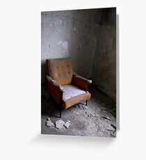 Armchair Greeting Card