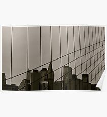 City Grid Poster
