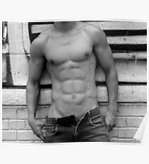 male abs Poster