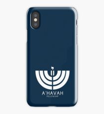 A'HAVAH FELLOWSHIP LOGO iPhone Case