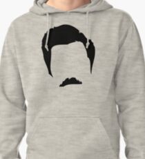 Swanson Mustache Man Pullover Hoodie