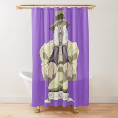 JJBA (FAN ART) Joseph Joestar - Oh My God! Shower Curtain