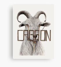 Not Looking Good Goat Canvas Print