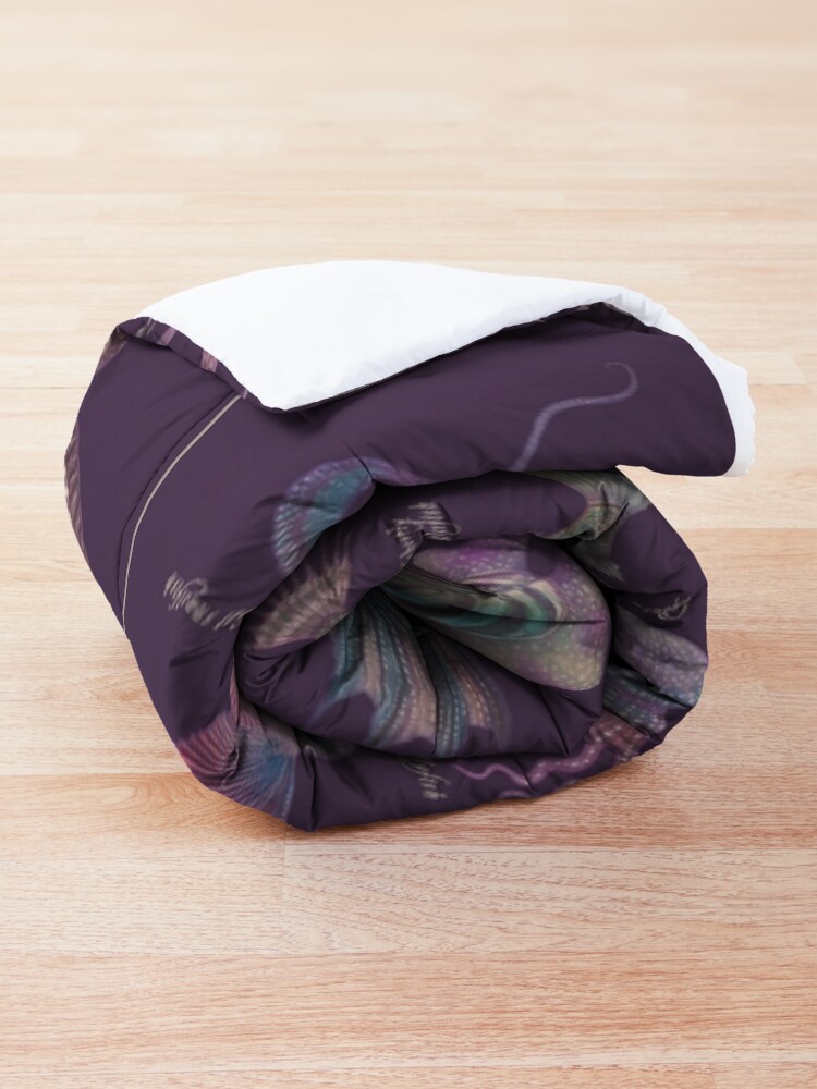 Alternate view of Sea life specimens III Comforter