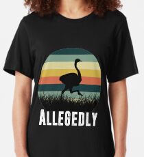 Allegedly Ostrich Slim Fit T-Shirt