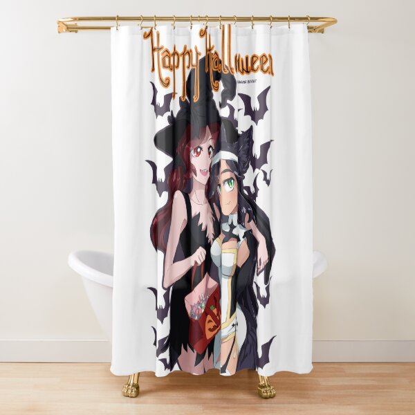 Happy Halloween from Kitti Minx ASMR! Shower Curtain