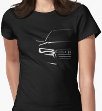audi a6 Women's Fitted T-Shirt