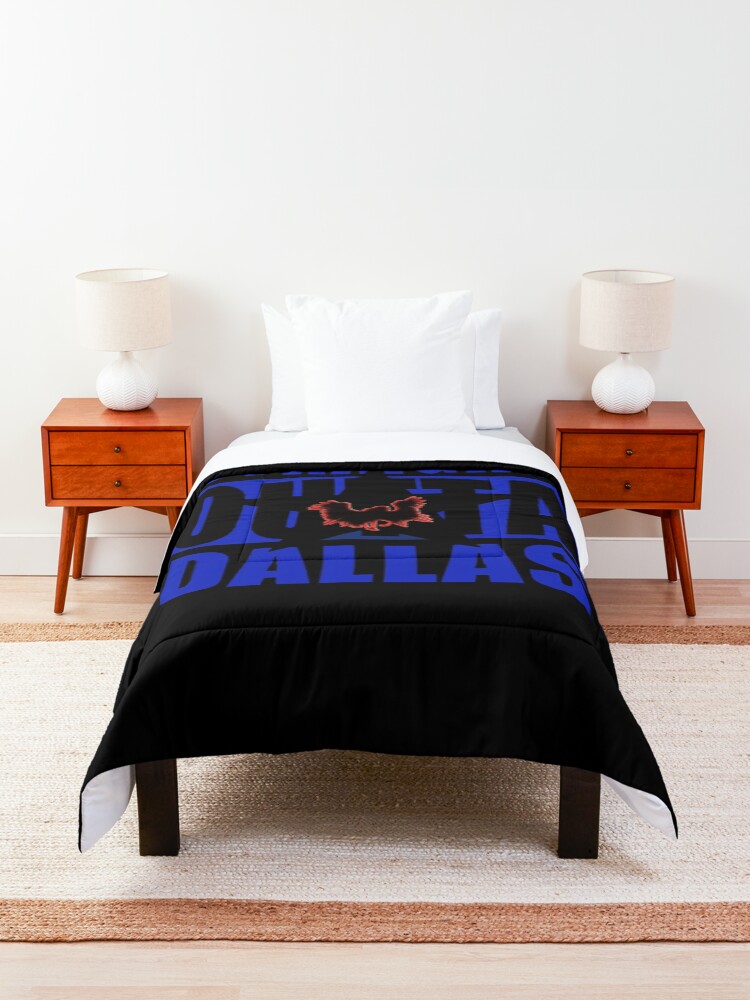 Alternate view of straight outta dallas pegasus Comforter