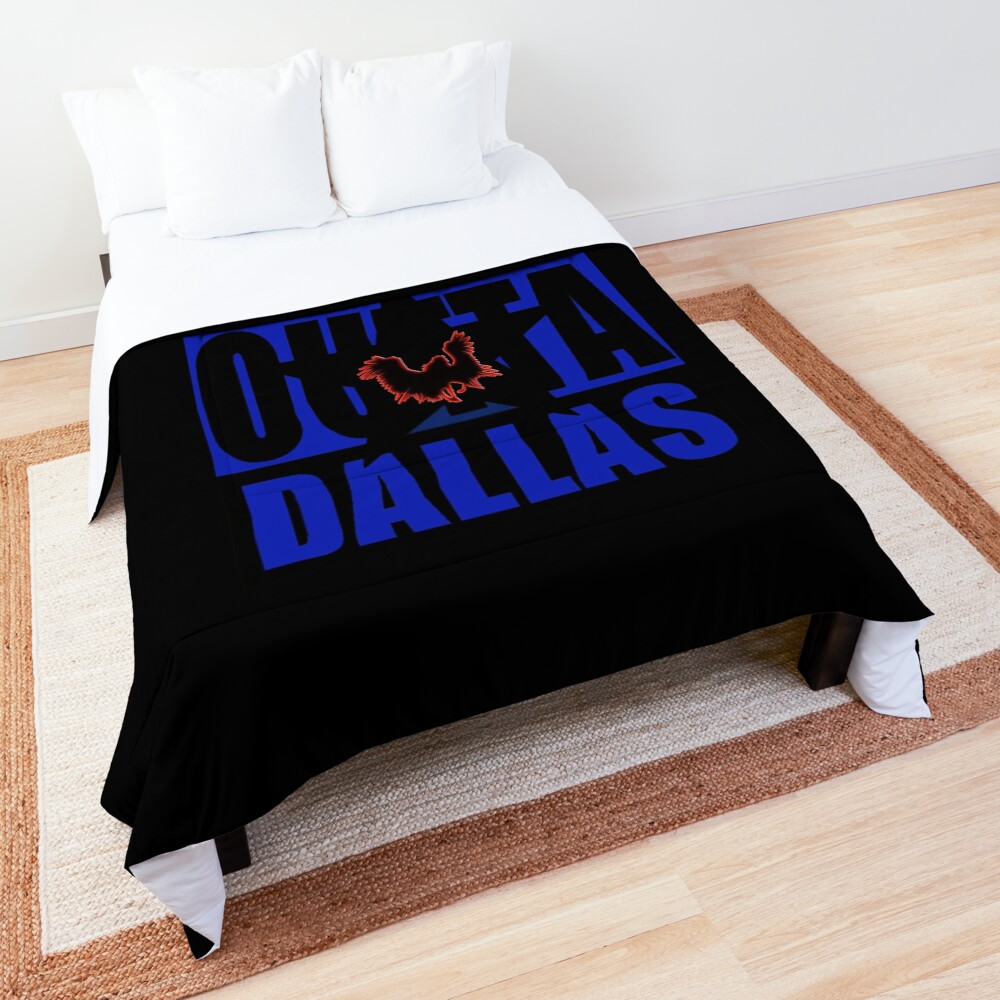 straight outta dallas pegasus Comforter