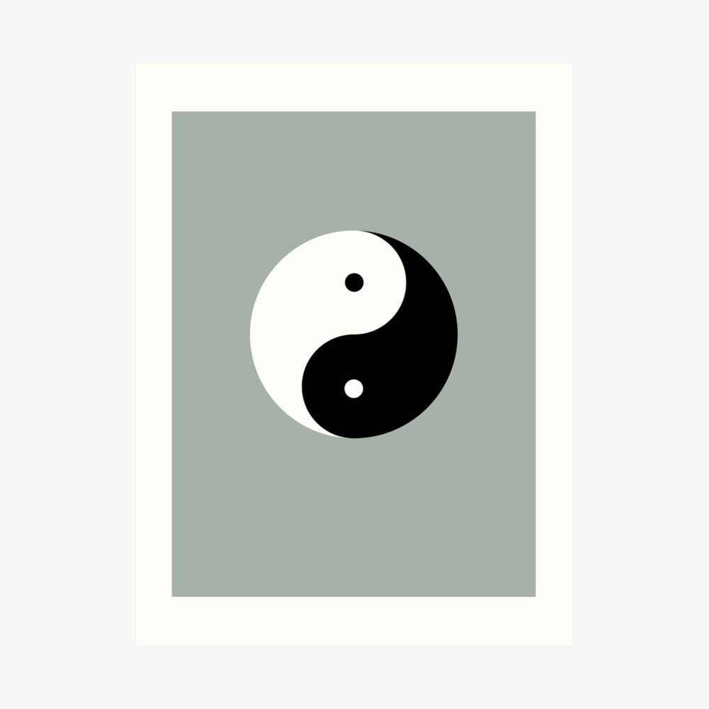 Taijitu / Yin and Yang Art Print