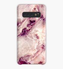 Pink Marble 01 Case/Skin for Samsung Galaxy