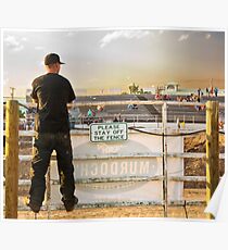 Keine Notwendigkeit, beim Demolition Derby zu lesen Poster