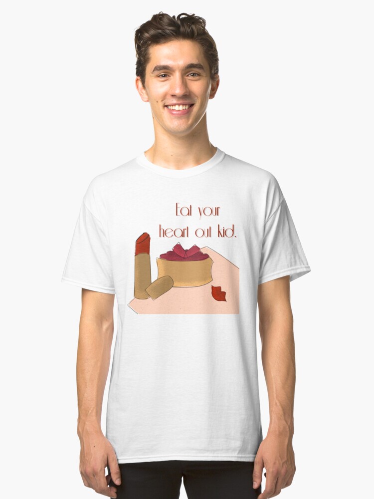 Alternate view of Eat Your Heart Out Kid Classic T-Shirt