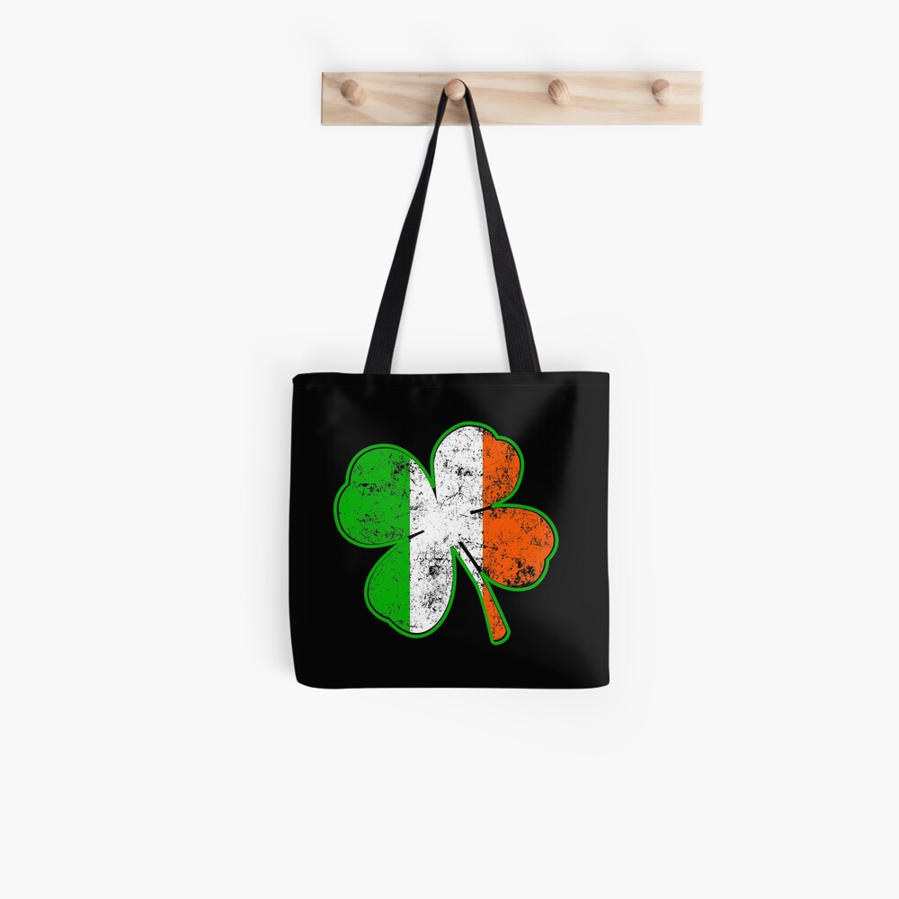 Irish Shamrock Tote Bag